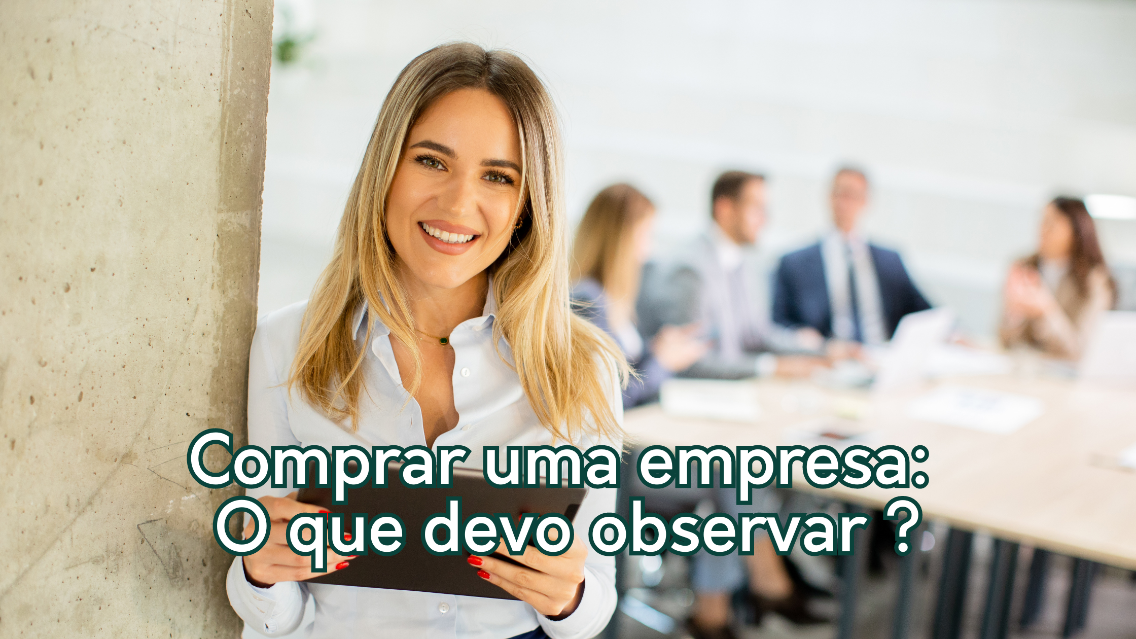 Comprar uma empresa