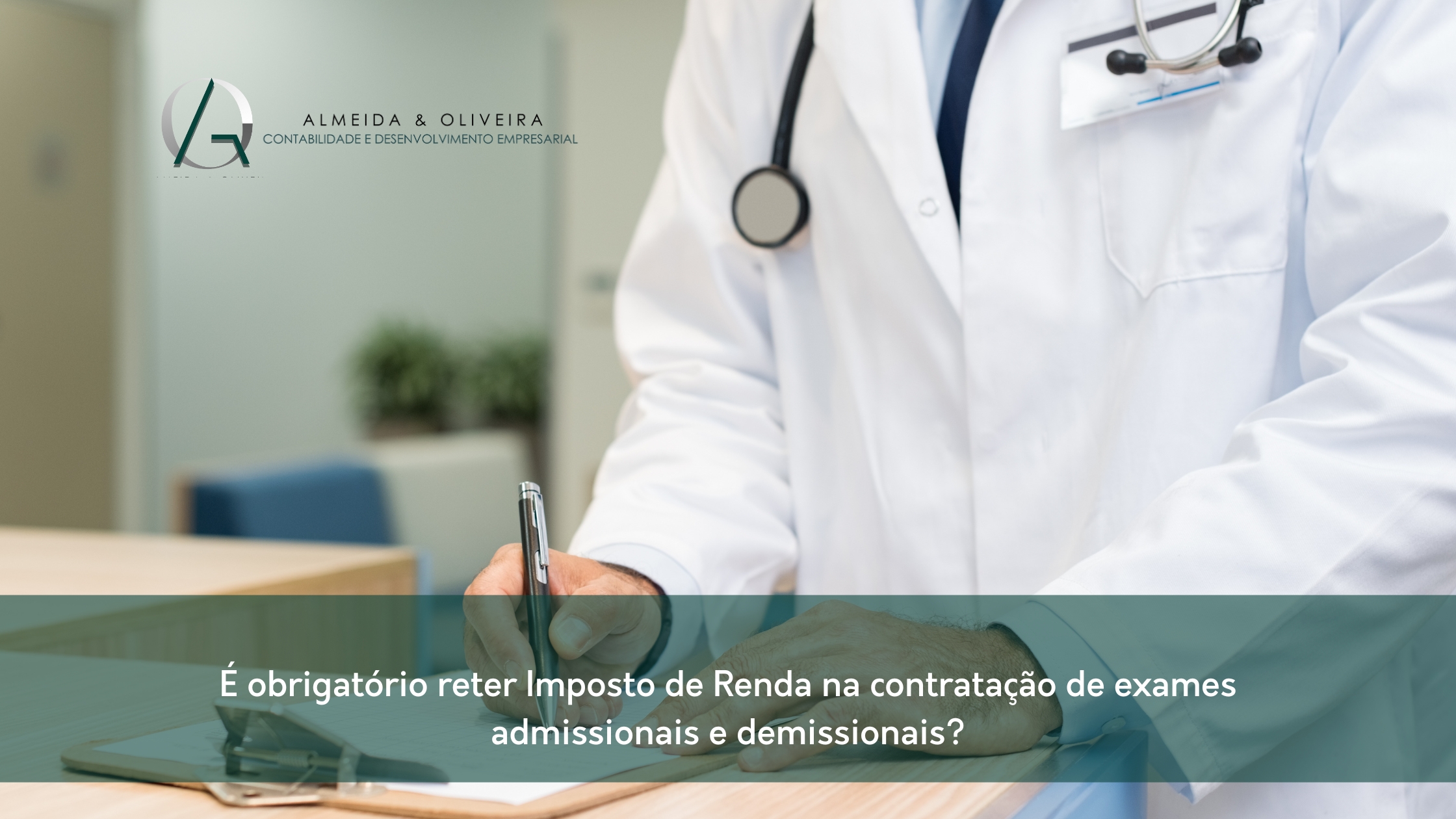 IRRF sobre serviços medicos contabilidade em Salvador